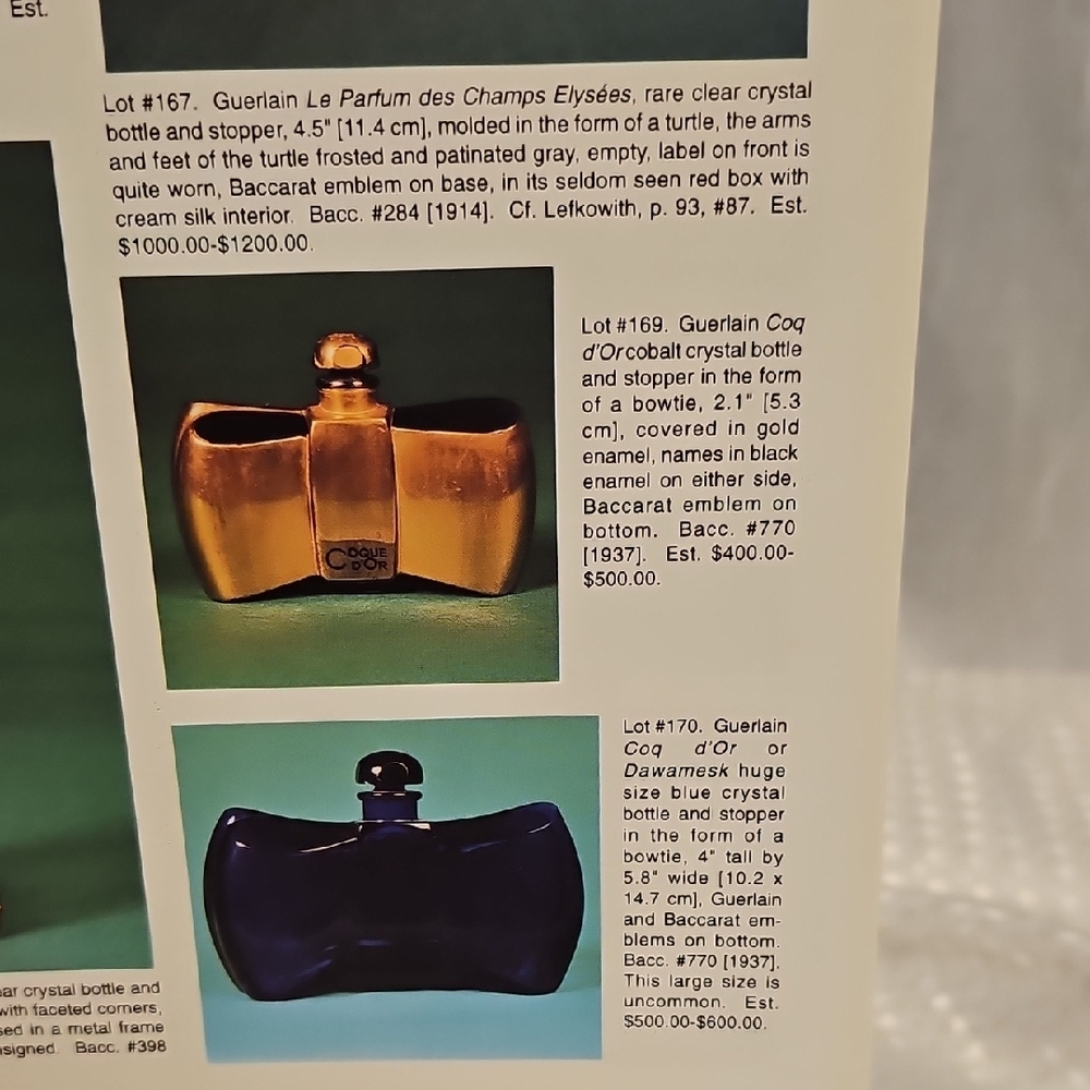 The Beauty Of Perfume - 1996 Auction Book - Coffee Table Book - Picture 5 of 8